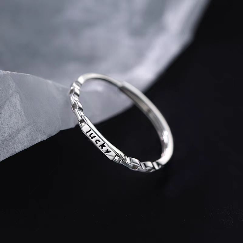 For Design Index Finger Light Luxury High-grade Female Simple Ring