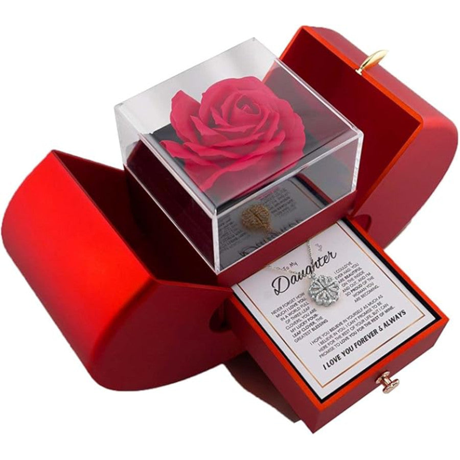 Women's Love Clover Micro Inlaid Zircon Pendants