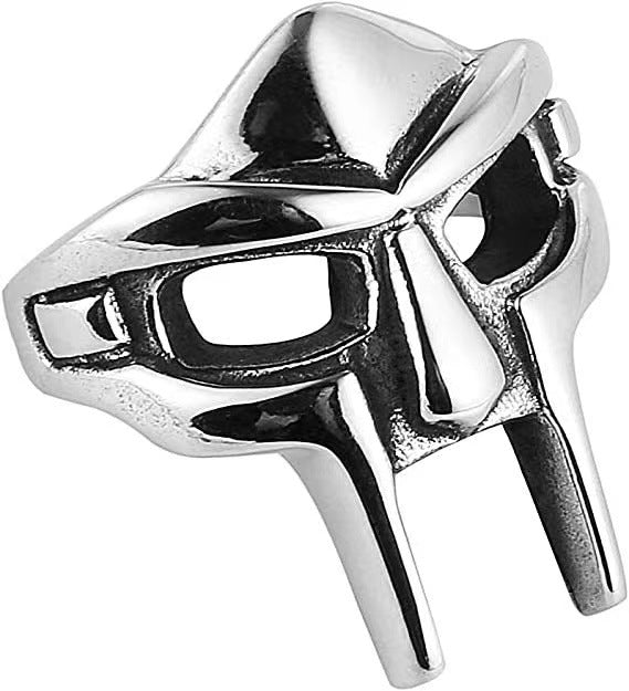 Popular Skull Punk Metal Mask Creative Rings