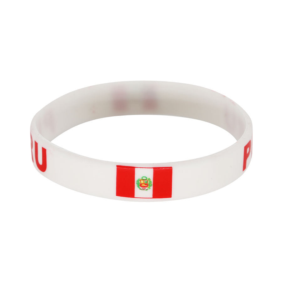 Cup Silicone National Team Canada Ink Flag Bracelets
