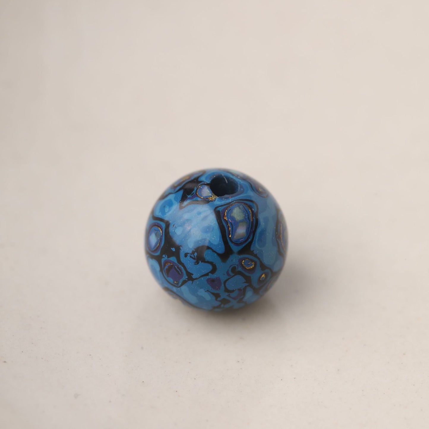 Paint Large Beads Inlaid Screw Scattered Single Bracelet
