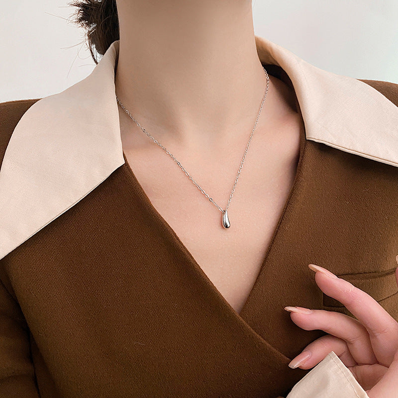 Drop Light Luxury Minority Elegant Fashion Clavicle Chain Simple Personality Necklace