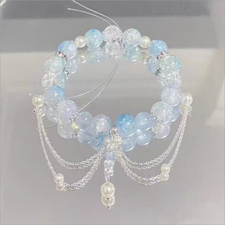 Time Of Sunrise Impression Niche Advanced Retro Beaded Light Luxury Bracelets