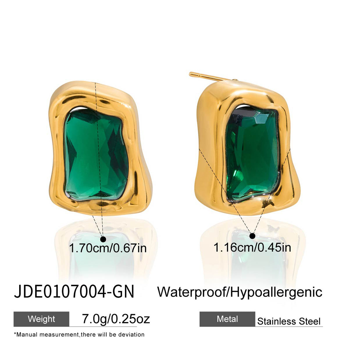 Ear Light Luxury High-grade Vacation Style Zircon Rings