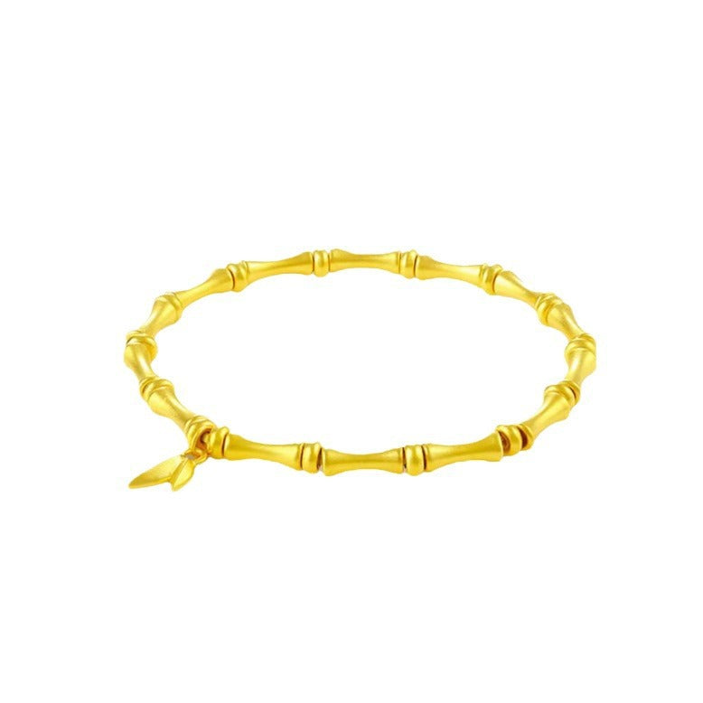 Chinese Style High-grade Bamboo Leaf Female Bracelets