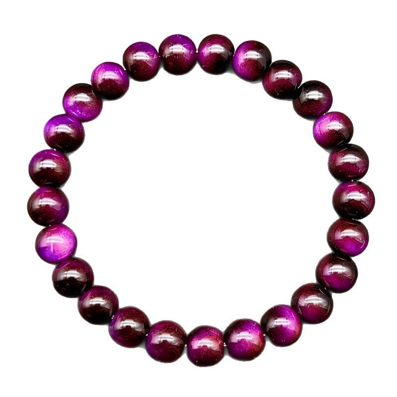 Xi Yellow Tiger Eyes Red Eye Green Bracelet