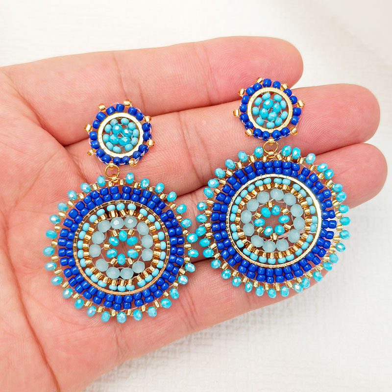 High Sense Light Luxury Minority Handmade Fashion Earrings