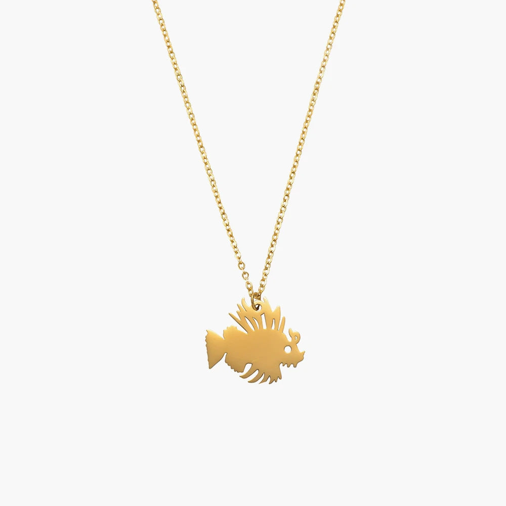 Women's Cartoon Animal Series Personalized Stainless Steel Necklace