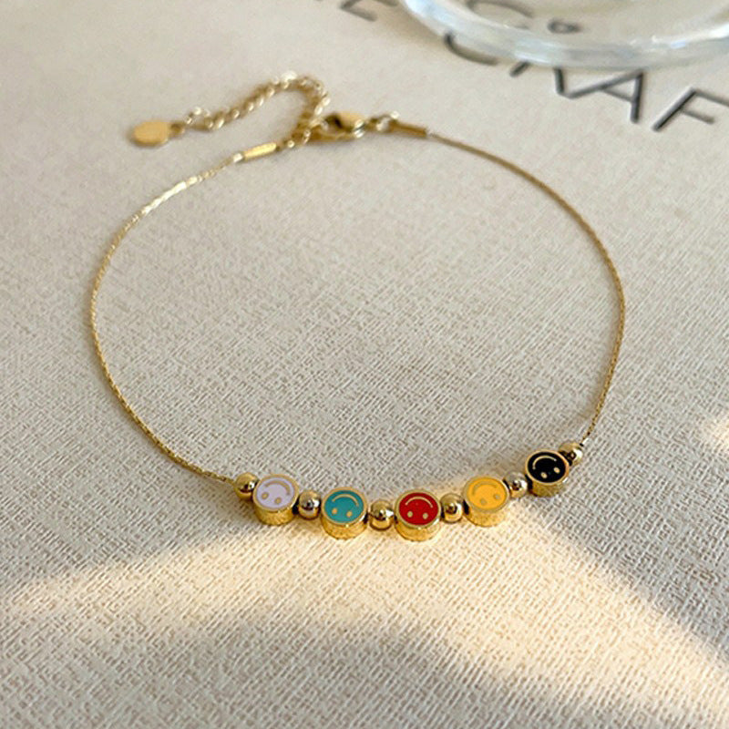 Women's Commuter Titanium Steel Light Luxury Couple Bracelets