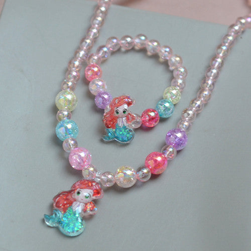 Versatile Graceful Children's Princess Mermaid Tail Rings