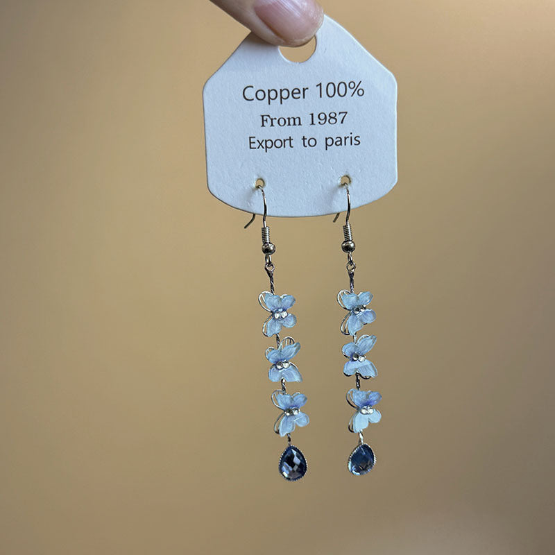 Women's Butterfly Design Show Sweet Elegance Exquisite High-grade Earrings