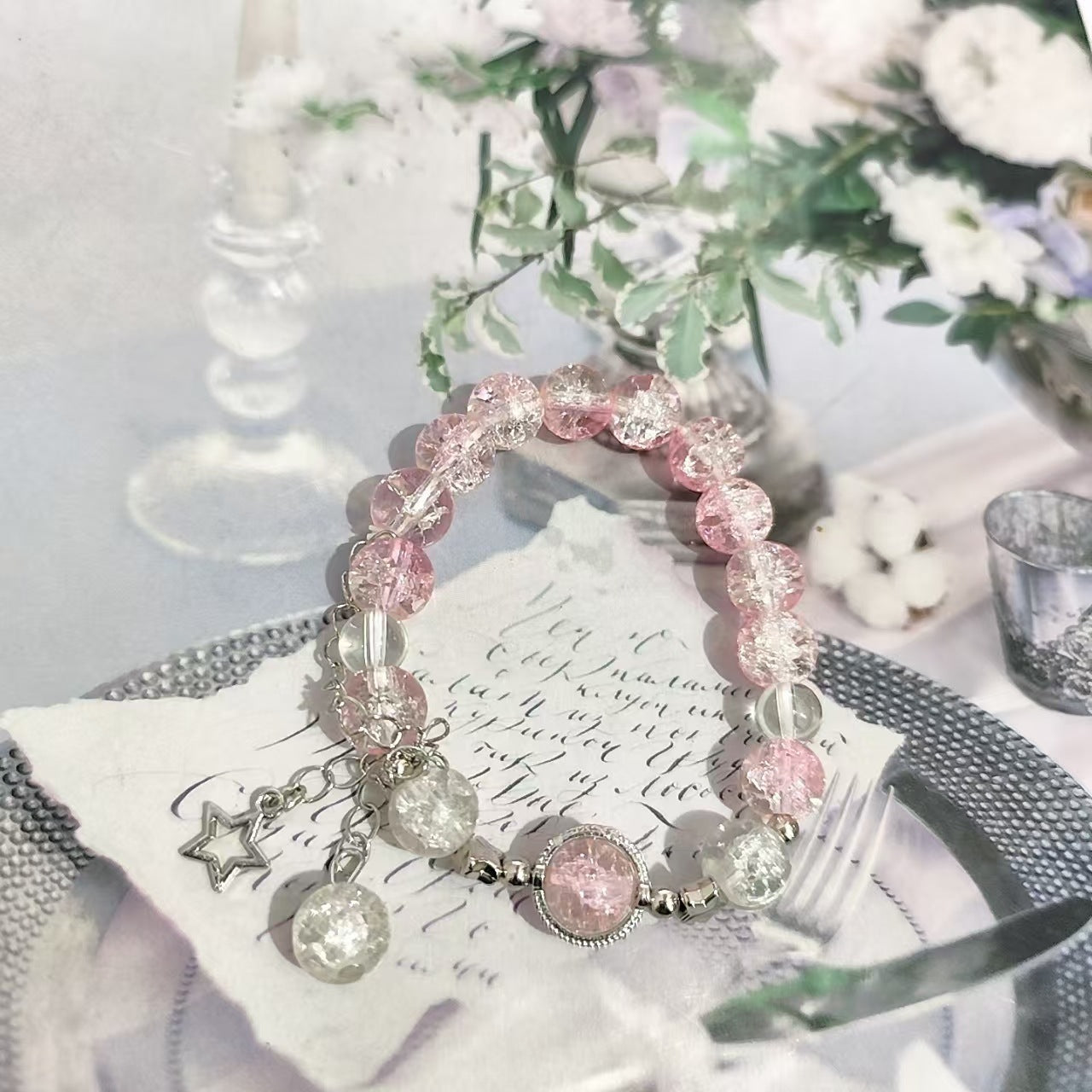 Style Lucky Fortune Handmade Beaded Female Girlfriends Bracelet