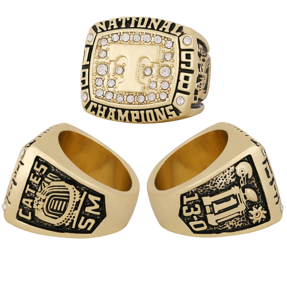 Men's University Of Tennessee Volunteer Team Championship Ring