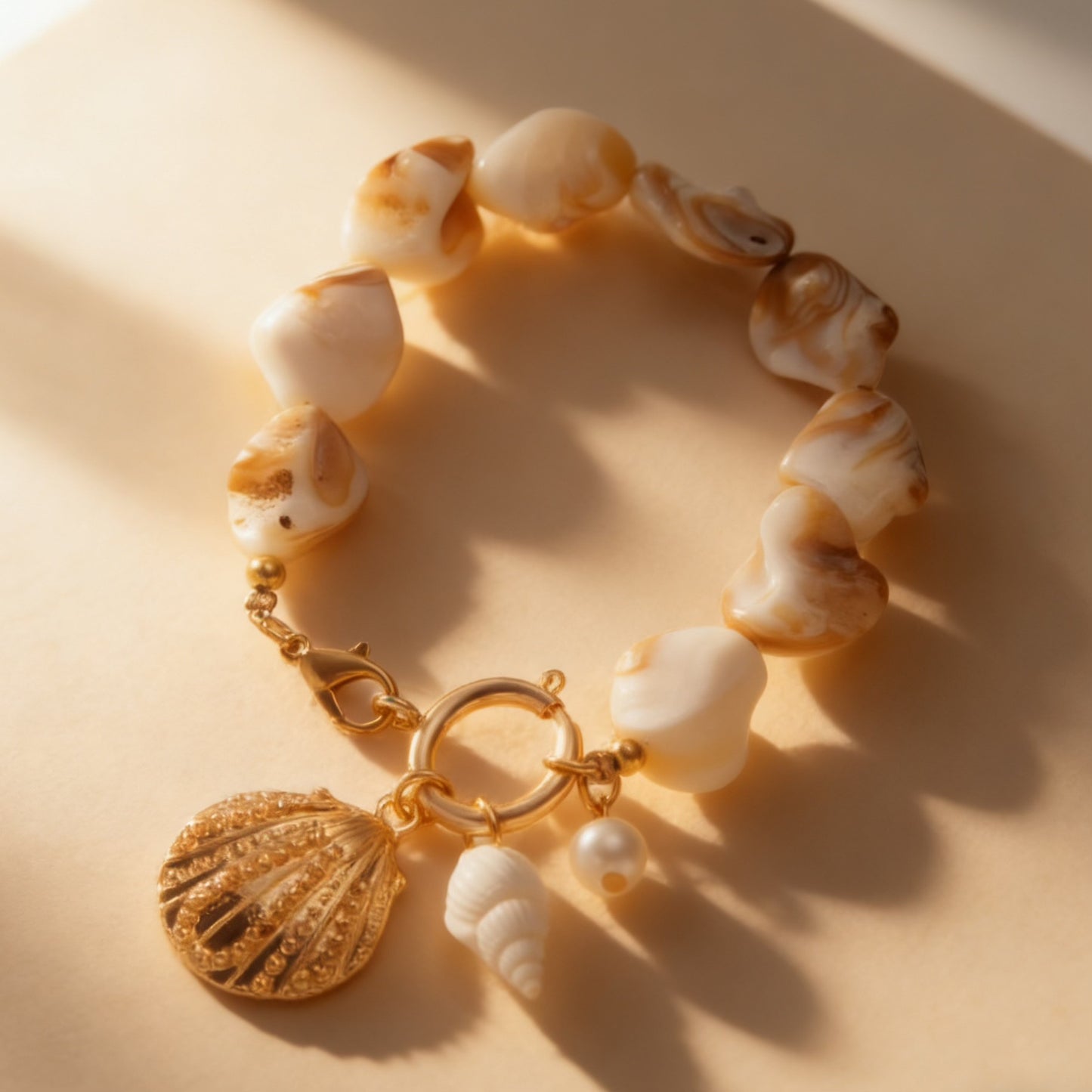 Style Starfish Niche Shell Flower Chain Exquisite Necklace