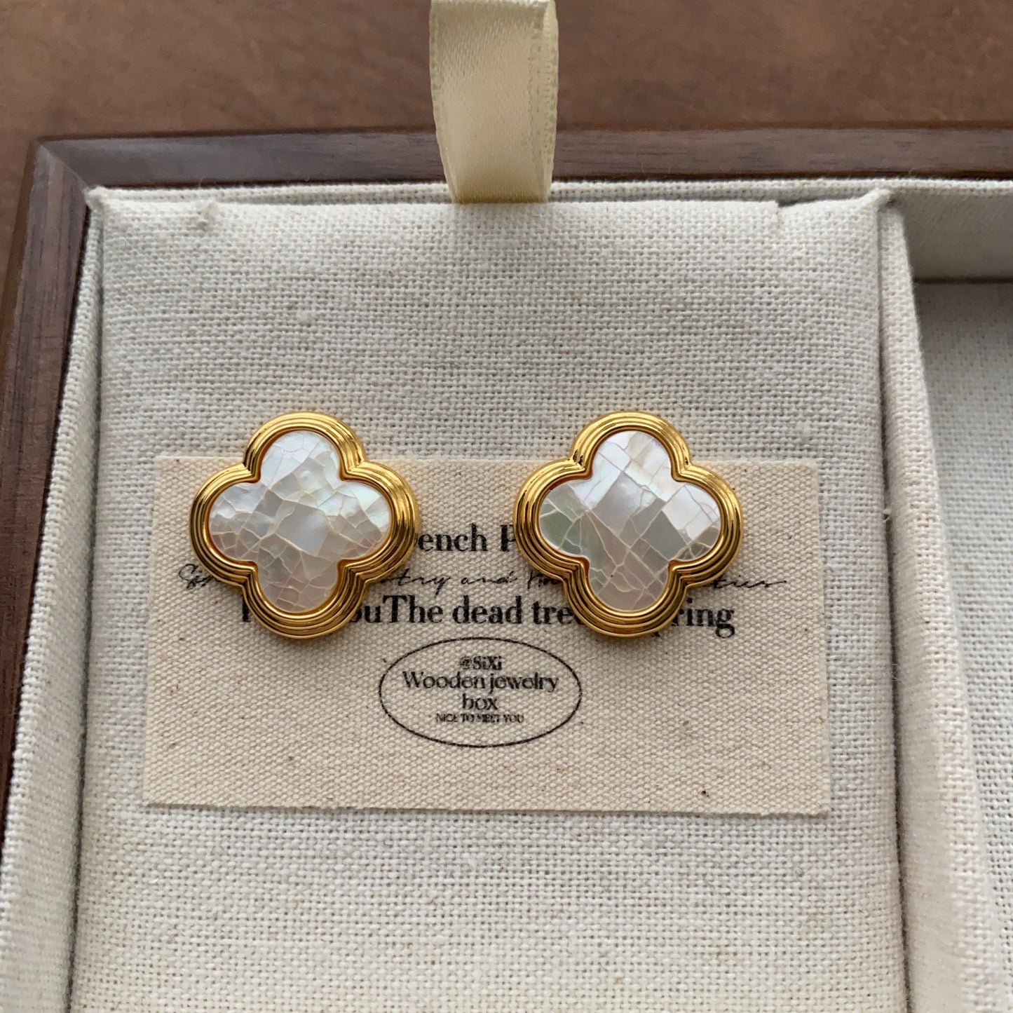 Women's Heart-shaped Fritillary Shell Light Luxury Exquisite Design High-grade Rings