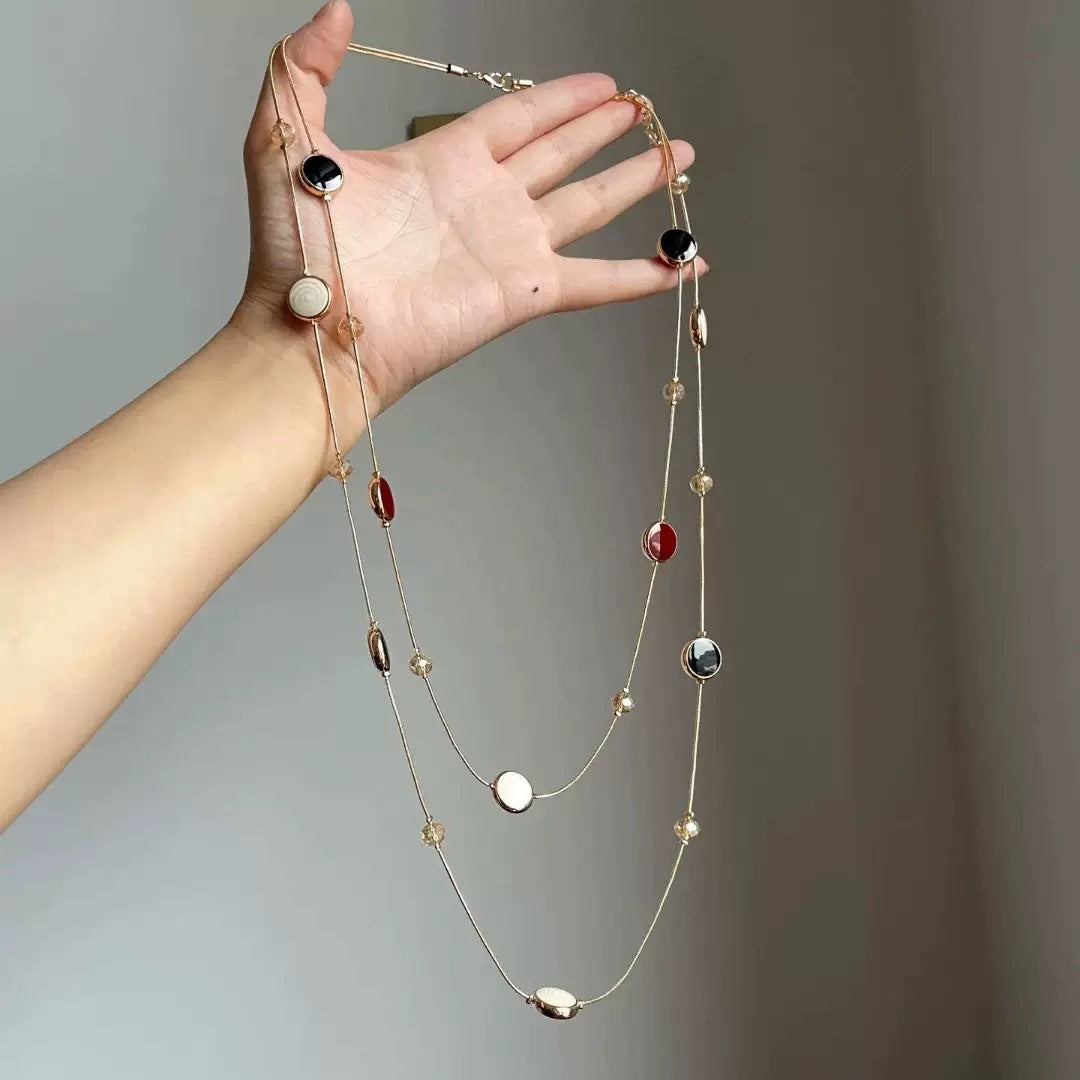 Long Sweater Chain Elegant High-grade Pearl Necklace