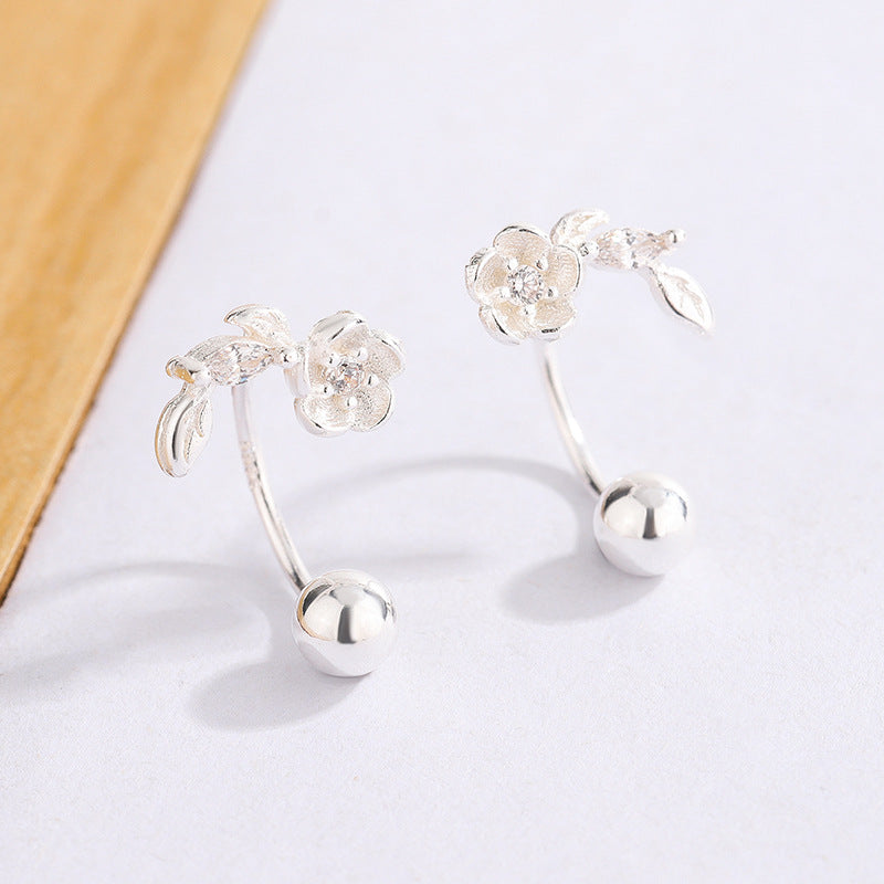 Design Everyday Joker Small Burst High-grade Light Earrings