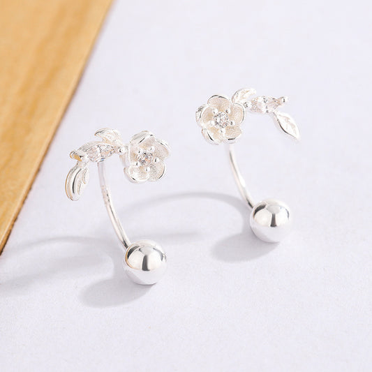 Design Everyday Joker Small Burst High-grade Light Earrings