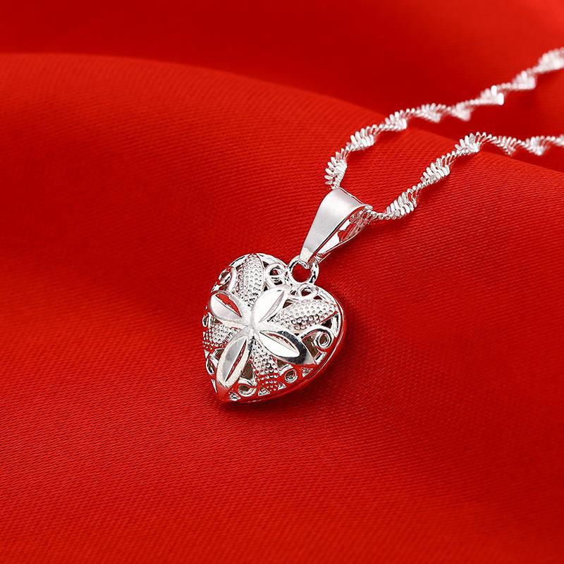 Women's Hollow Clover Vintage Gourd Water Drop Necklaces