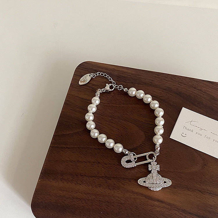 Planet Female Design Sense Niche Retro Necklaces