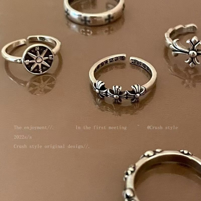 Open Female Design Simple Stylish Personality Rings