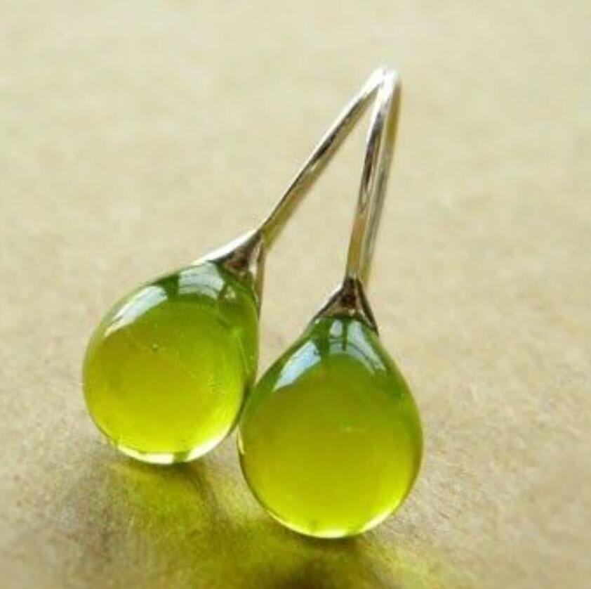 Drop-shaped Geometric Ear Hook Fashion Commuter Rings