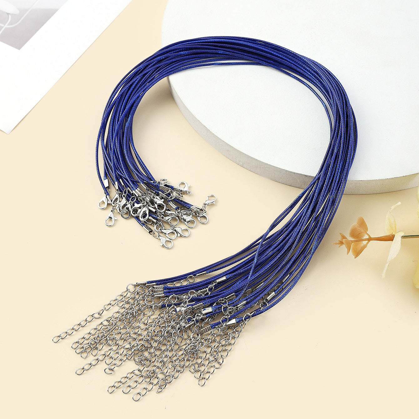 Line Leather String Colors Single Rope Pendants