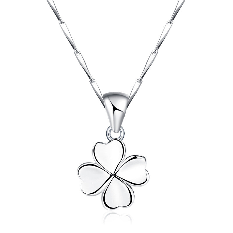 Women's Argent Pur Clover Pure Sier Collarbone Pendants