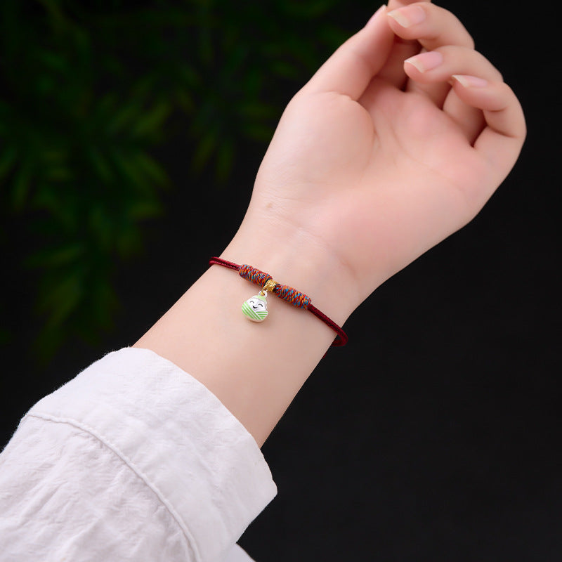 Children's Colorful Little Fat Fu Hand-woven May Gift Braided Bracelet