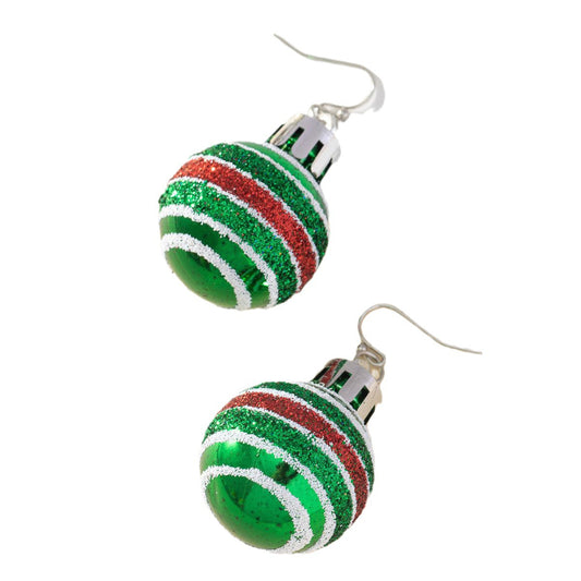 Women's Creative Christmas Fashion Colorful Tree High Sense Earrings