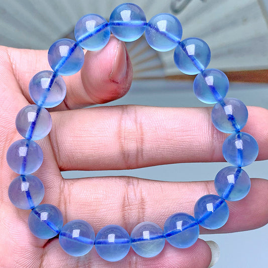 Dark Blue High Quality Ice Jadeite Bracelets