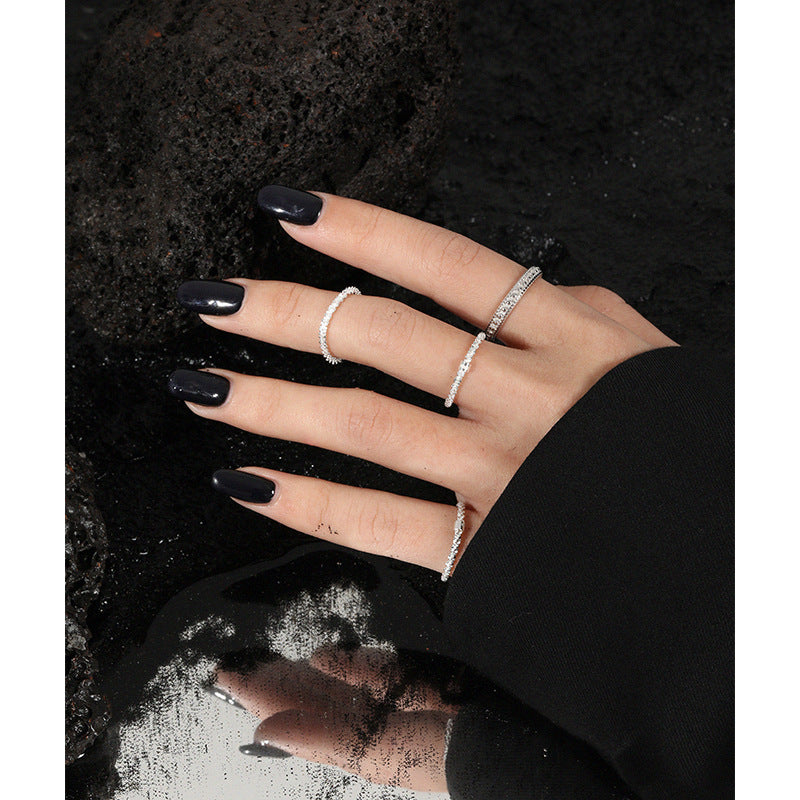 Women's Style Niche Design Temperament Wild Starry Rings