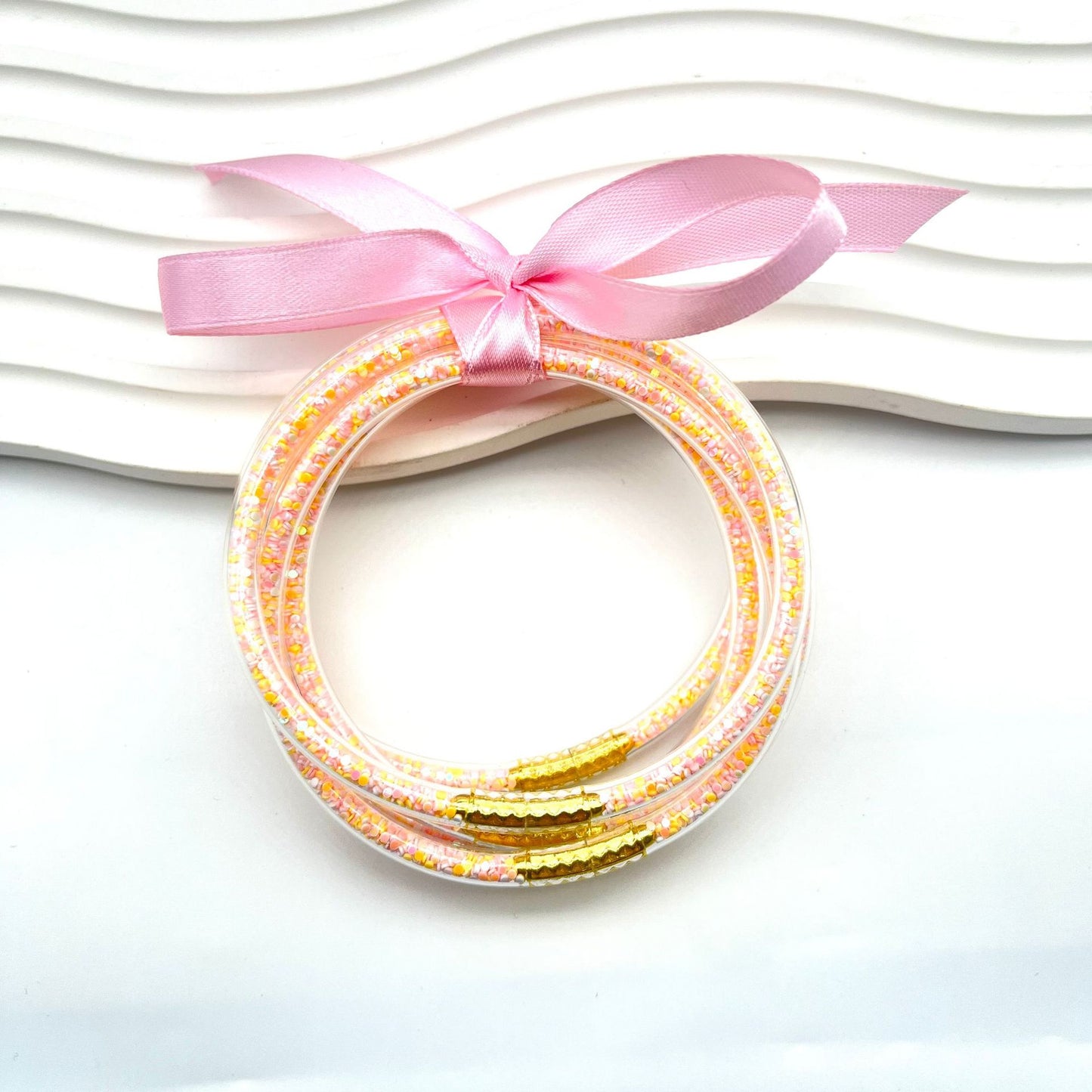 Glamorous Fashion Silicone Bright Simple Couple Bracelets