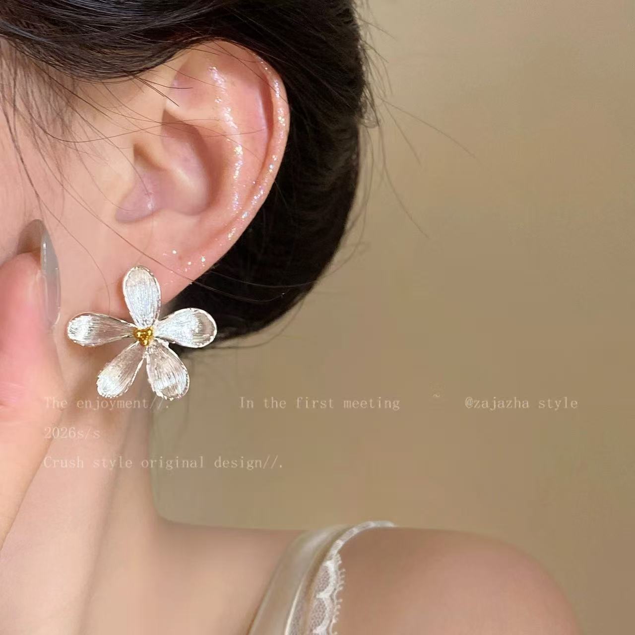 Women's Ear Korean Style Sier Super Nice Rings