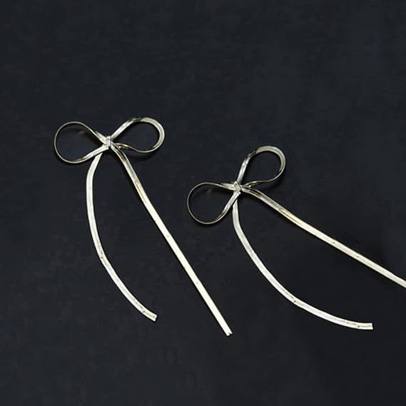 Simple Retro Fashion Environmental Protection Brass Casting Glossy Bow Rings
