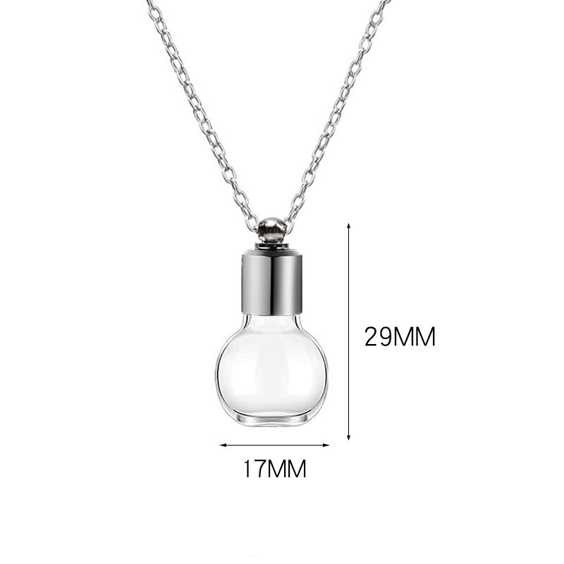 Bottle Twist Wire Can Be Opened Necklaces