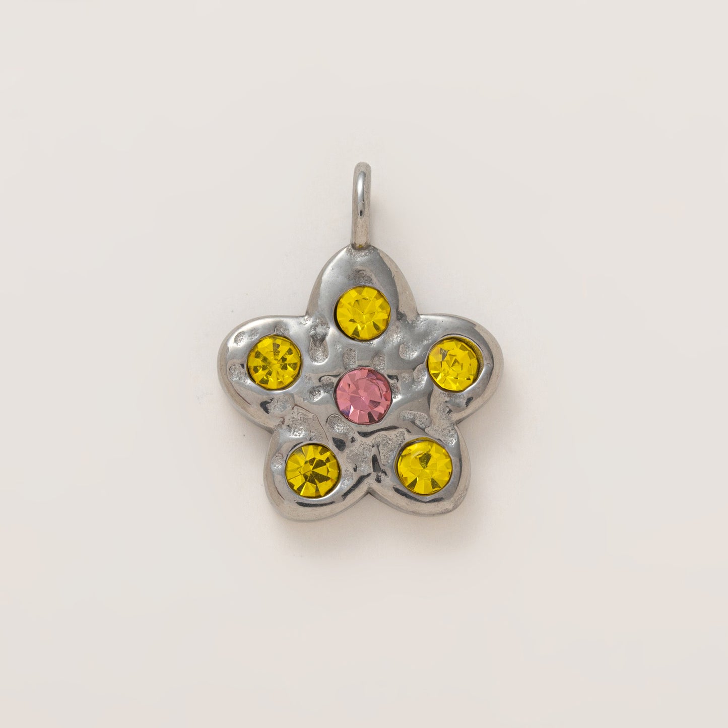 Stainless Steel Jeweled Furnace Vacuum Electroplating Necklaces