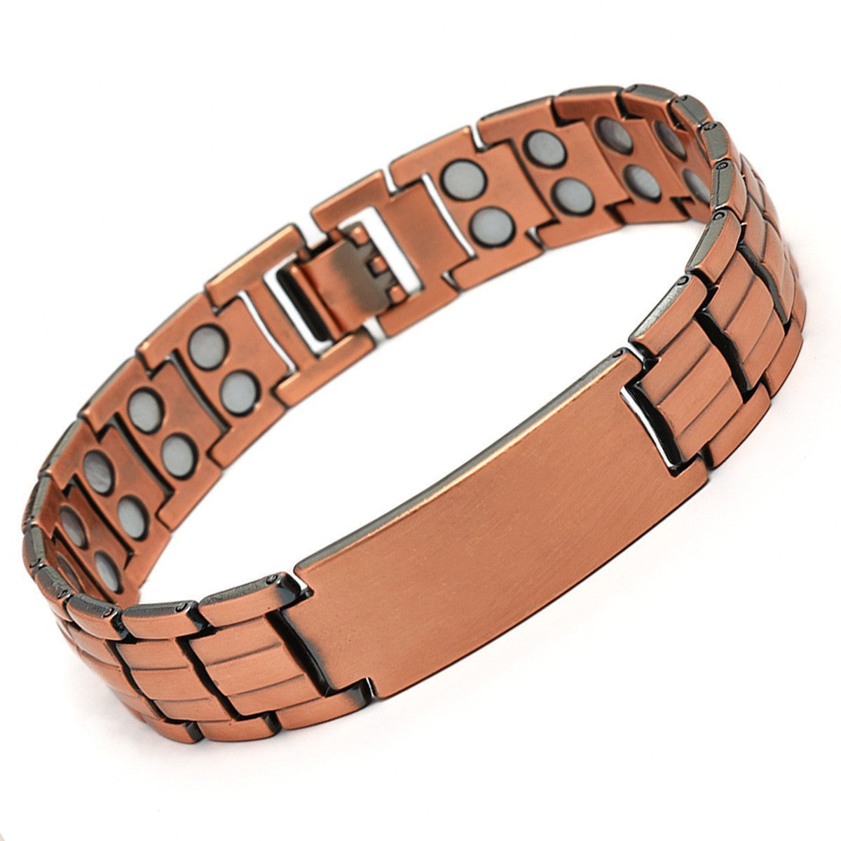 Red Copper Couple Magnet Detachable Magnetic Therapy Bracelets