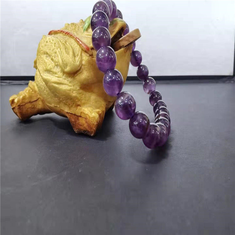 Natural Amethyst Crystal Live Stall Scenic Bracelet