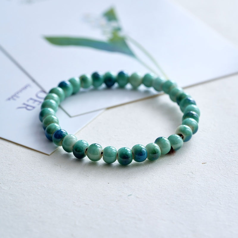 Single Circle Female Summer Ceramic Gift Bracelets