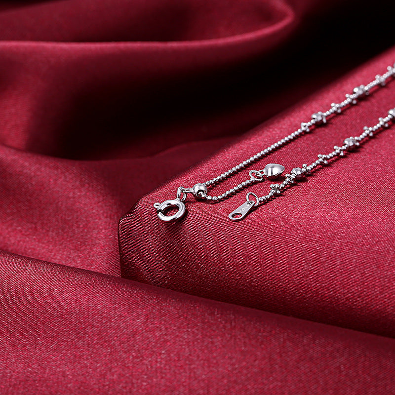 Gold-plated Italian Fairy Simple Starry Sky Carven Necklace