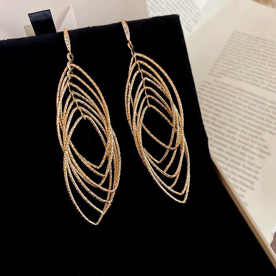 Women's Personality Fashion Trendy Light Luxury High-grade Earrings