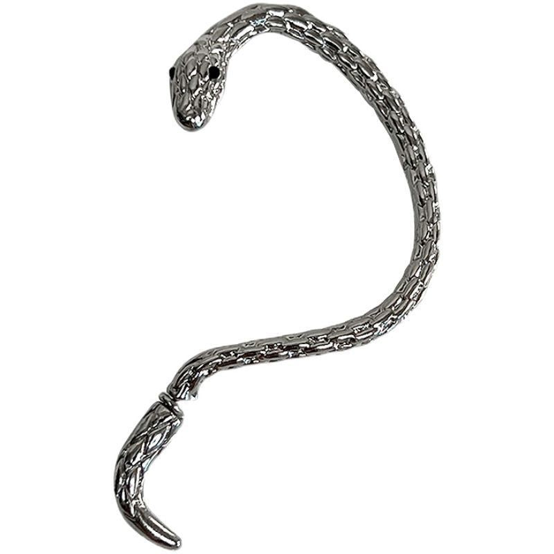 Punk Snake Metal Sier Cold Style Niche For Ear Line