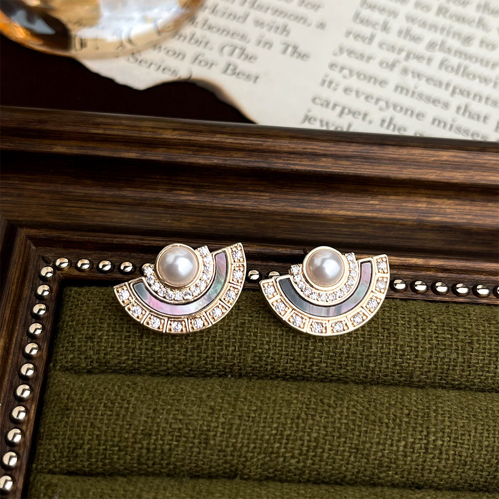 Flower Sier Needle Affordable Luxury Style Zircon Rings