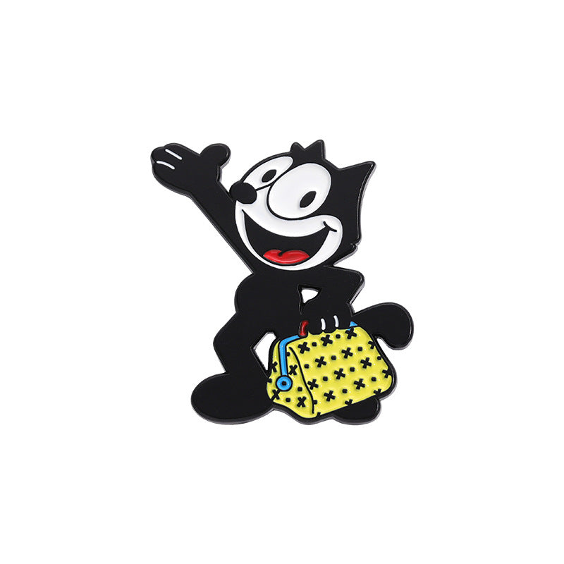 Versatile Alloy Brooch Cartoon Character Animal Brooches