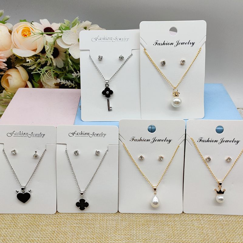 Personalized Alloy Two Combination Fashion Suit Necklaces