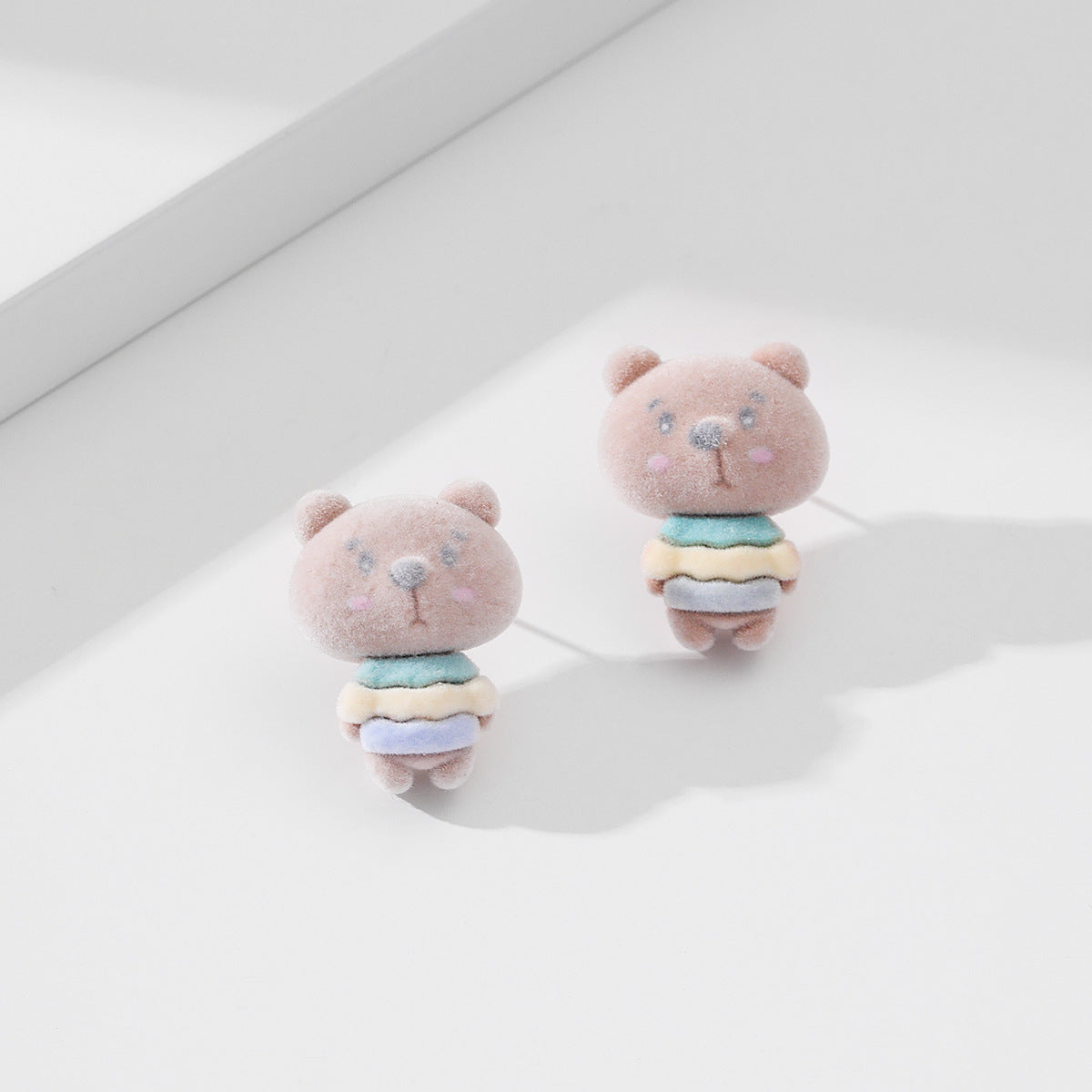 Women's Cute Small Animal Three-dimensional Cartoon Young Earrings