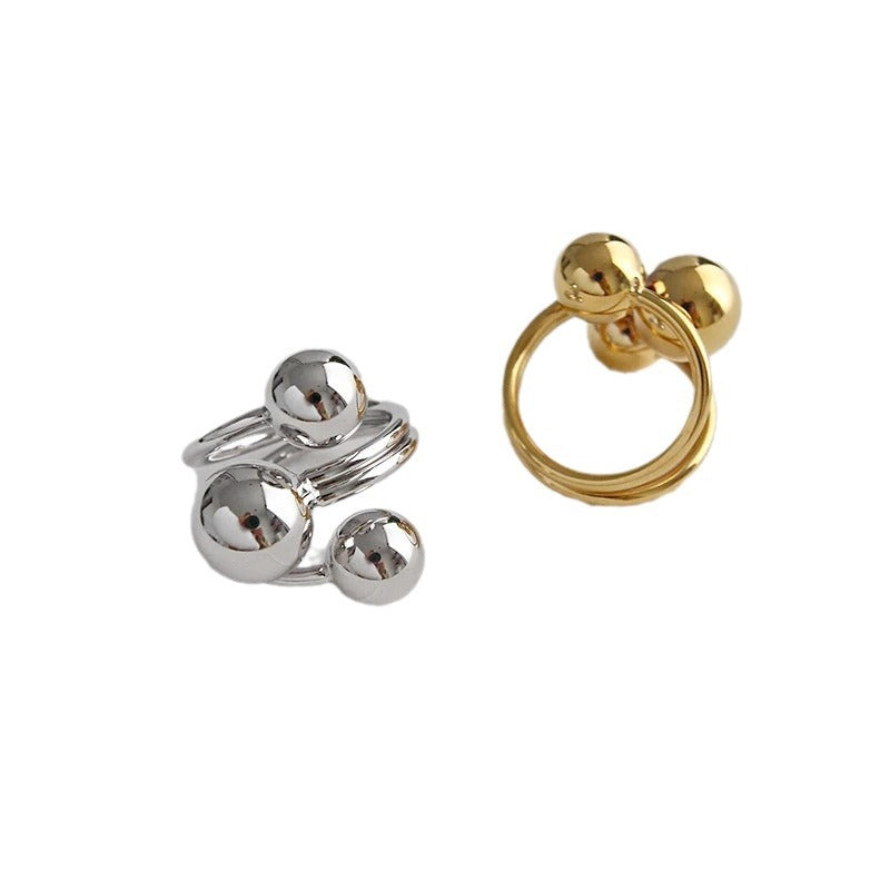 Women's Fashion Irregular Planet Index Finger Adjustable Ring