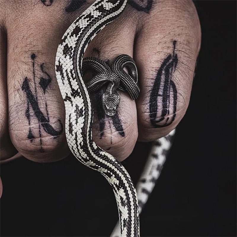 Python Simple Personality Open Halloween Dark Rings