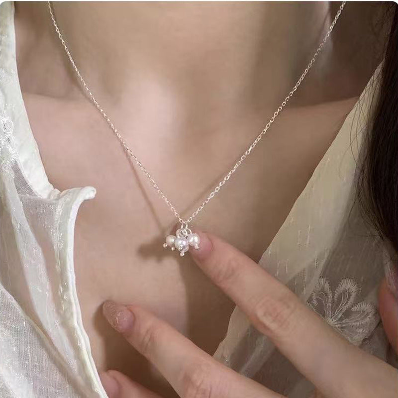 Women's Heart Light Luxury Minority Clavicle Chain Cold Necklace